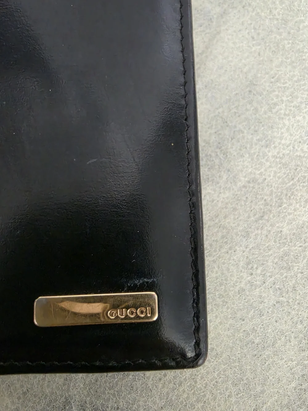 Men's Gucci Leather Bi-Fold Wallet